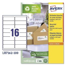Avery Etiquetas Adhesivas Para Envíos 99,1x33,9 Inkjet-Láser 16 X 100H 100% Reciclado Blanco Ecológicas Precio: 40.68999979. SKU: B1BCYTLKQH