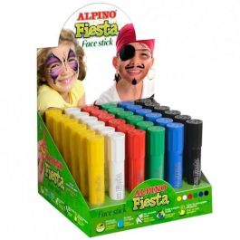 Alpino Maquillaje En Barra Fiesta Face Stick Caja Expositora De 30 C-Surtidos Con 6 Colores Surtidos: Amarillo, Blanco, Rojo, Verde, Azul Y Negro Precio: 28.49999999. SKU: B12GC7CJ84