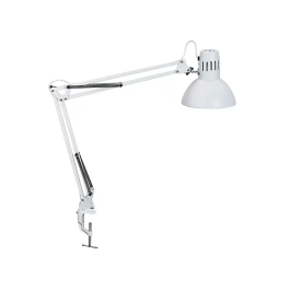 Maul Lámpara de Escritorio Metal 57W Doble Brazo Cabezal Orientable Pinza Color Blanco Precio: 28.49999999. SKU: B1K59KY4XK