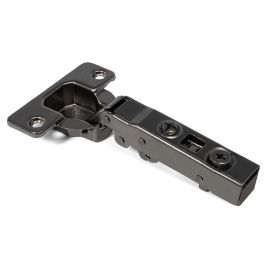 ALK Bisagra PUMA Ø35 Clip 110º Sin Muelle Acabado Grafito para Puertas 14-22mm Codo Recto, Acodado, Superacodado