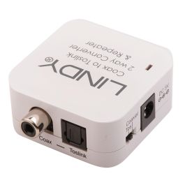 Adaptador RCA Toslink LINDY 70411 Precio: 73.68999946. SKU: B1FTTNSSTT