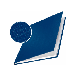 Leitz 35577 Tapa de Encuadernacion Channel Rigida Azul Lomo C Capacidad 106/140 Hojas Cartón