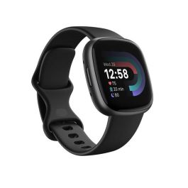 Fitbit Versa 4 Reloj Inteligente Black/Graphite, Monitor de Actividad Diaria, GPS Integrado, Google Maps y Google Wallet Precio: 273.50000018. SKU: S0441772