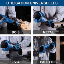 Scheppach C-RS100-X Sierra sable 20V IXES - Hoja 150 mm - sin batería ni cargador