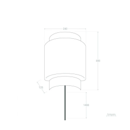 Aplique de Pared Mirpur Khas, Estilo Natural y Mediterráneo, Madera, E27, SKD-W1025