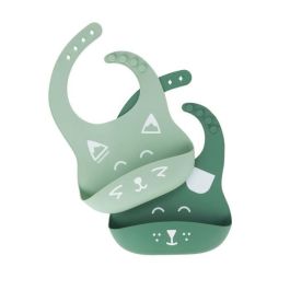 Babymoov Lote de 2 baberos BIB'ISY de silicona, con bolsillo delantero Precio: 29.88999959. SKU: B1JLSWVRXH