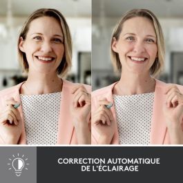 Logitech Brio 500 Webcam HD con Auto White Expo LOG960001428