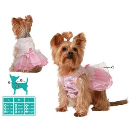 Disfraz Mascota Princesa Rosa Con Tutú Talla L