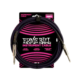 Ernie Ball Cable para Instrumento Jack-Jack SS 3m Negro/Púrpura Precio: 24.50000014. SKU: B15W6BRPSH