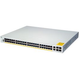 Cisco C1000-48P-4G-L Catalyst 1000 Switch Gestionado L2, 48 Puertos Gigabit Ethernet PoE+, 4 SFP