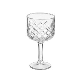 Vivalto Copa Troquelada 480 ml Vidrio Transparente 10.2x10.2x19.3 cm