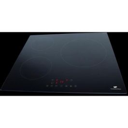Continental Edison CETI3B28 Placa de inducción 3 zonas, 6600W, 3 boosters, 3 temporizadores, negro