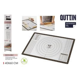 Tapete para amasar y hornear de silicona Quttin 60x40 cm (12 Unidades) Precio: 65.49999951. SKU: B16JDMKDCL