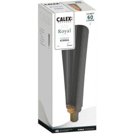 Bombilla LED E27 - CALEX - ROYAL KINNA - 3,5 W - 60 lm - 2000 K - Intensidad variable - Titanio Bombilla LED E27 - CALEX - ROYAL KINNA - 3,5 W - 60 lm - 2000 K - Intensidad variable - Titanio