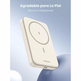 UGREEN Powerbank 10000mAh Mini Wireless 20W con MagSafe, Power Delivery 3.0, para iPhone 15/14/13/12, Beige