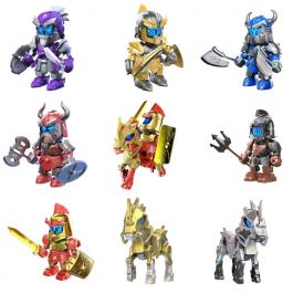 Bizak Figura Heropod World Of Armours - Guerreros Electrónicos Articulados con LED y Sonido, 8 Modelos para Coleccionar