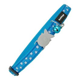 Red Dingo Collar Gato Ajustable Seguridad Nylon 12mm Estrella Blanca y Turquesa con Cascabel 20-30 cm Precio: 7.69000012. SKU: S6103430