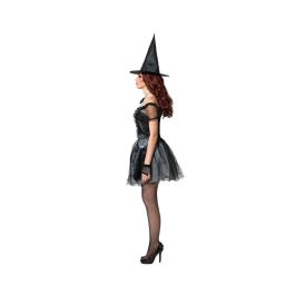 Disfraz de Bruja Pociones Mágicas para Mujer - Negro/Gris - Talla XS-S - Halloween Disfraz de Bruja Pociones Mágicas para Mujer - Negro/Gris - Talla XS-S - Halloween