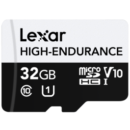 Lexar Tarjeta MicroSDHC de 32 GB High-Endurance UHS-I Clase 10, V10 LMSHGED032G-BCNNG Precio: 28.78999948. SKU: B1G4EWC9FT