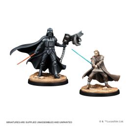 Atomic Mass Games WP30 Star Wars Shatterpoint Juego de Mesa de Miniaturas Obi-Wan Kenobi vs Darth Vader Español