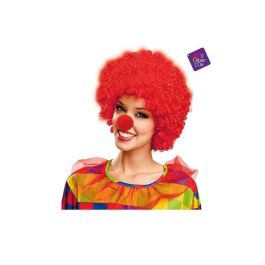 My Other Me Peluca rizada roja M 80 g