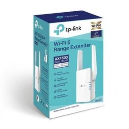 TP-Link RE505X Repetidor Wi-Fi 6 AX1500, Extensor de Cobertura Inalámbrico Doble Banda 1500Mbps, 2 Antenas, Puerto Gigabit, OneMesh TP-Link RE505X Repetidor Wi-Fi 6 AX1500, Extensor de Cobertura Inalámbrico Doble Banda 1500Mbps, 2 Antenas, Puerto Gigabit, OneMesh