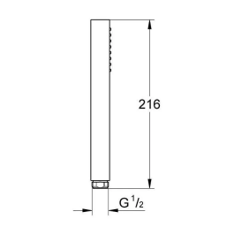 Grohe Teleducha de 1 Chorro - 9,5 L