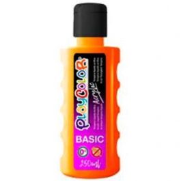 Playcolor Pintura Acrílica Basic Botella 250 mL Naranja Precio: 3.50000002. SKU: B18RY5CCQY