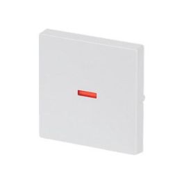 BUSCH-JAEGER 1789-84 Abdeckung für Aus-Wechsel-Kreuz-Kontroll-Schalter Future Linear White Placa Frontal Blanco 63 mm