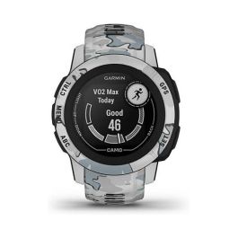 Garmin Instinct 2S Camo Edition Reloj inteligente GPS con monitor de frecuencia cardíaca y seguimiento de actividad, resistente al agua 10 ATM, 50 días de batería
