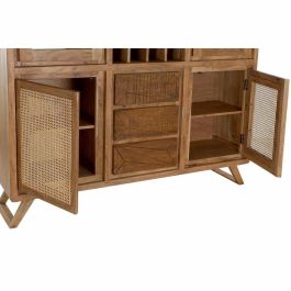 Vitrina Colonial DKD Home Decor Marron Natural 41 x 153 x 160 cm