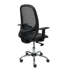 Silla de Oficina Piqueras y Crespo 10CCRRN Negro Con reposabrazos Silla de Oficina Piqueras y Crespo 10CCRRN Negro Con reposabrazos