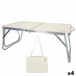 Mesa Plegable Aktive Crema 60 x 25 x 40 cm (4 Unidades) Mesa Plegable Aktive Crema 60 x 25 x 40 cm (4 Unidades)