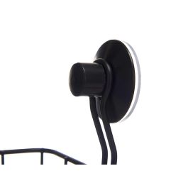 Soporte de Pared Esquinero Negro Mate Berilo 13.5x17x3 cm (12 Unidades) Soporte de Pared Esquinero Negro Mate Berilo 13.5x17x3 cm (12 Unidades)