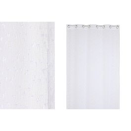 Cortina Basicos DKD Home Decor Blanco 260 x 260 x 140 cm