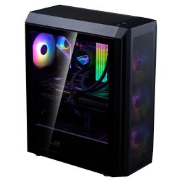 XPG Valor Air Plus ATX Midi Tower Negro Cristal Templado 4x120mm ARGB