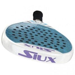 Siux Valkiria Pro 2025 Pala de Padel Sofia Araujo Blanco y Azul Polivalente Mujer 24K