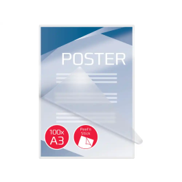 Funda Plastificar Gbc 303X426 (A3) 125Μ Adhesiva Paquete De 100