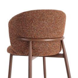 Silla Jaspeado Teja Tejido-Metal 57 X 59 X 81 cm