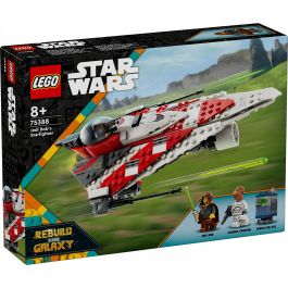 LEGO 75388 Star Wars Caza Estelar de Jedi Bob, incluye 2 Minifiguras, Droide Servo, Juguete de Construcción para Niños +8 años