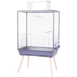 ZOLUX ZOL3336021041539 Jaula de alambre elevada para periquitos, cacatúas y canarios - 81 x 48 x 152 cm - Gris Precio: 171.71715. SKU: B1AYGYFTHB