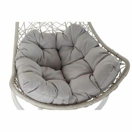 Sillon Colgante Terraza Y Jardin DKD Home Decor Gris Claro 75 x 125 x 82 cm