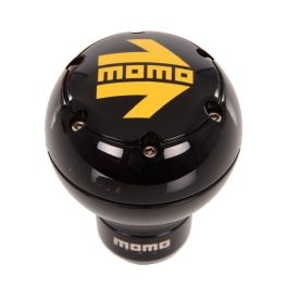Momo MOMPOSK51BLKLUCL Pomo de Palanca de Cambios SK-51 de Aluminio y Cuero Negro para una Conducción con Estilo Momo MOMPOSK51BLKLUCL Pomo de Palanca de Cambios SK-51 de Aluminio y Cuero Negro para una Conducción con Estilo