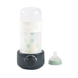 BEABA Baby milk second, calentador de biberones a vapor, azul noche BEABA Baby milk second, calentador de biberones a vapor, azul noche