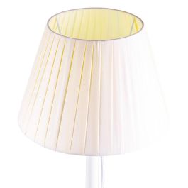 Lámpara de Suelo Recta Toby SKD-F009-W Estilo Nórdico, Compatible Bombilla LED E27, para Salón, Dormitorio, Comedor