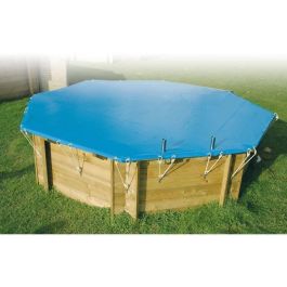 Cobertor de invierno y seguridad para piscina de madera - UBBINK - Octagonal 360 - Espesor 550 g - Cumple con NF P 90-308 Precio: 357.90589933449996. SKU: B1KC8LC59X