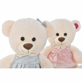 Peluche Kids DKD Home Decor Rosa Verde 20 x 50 x 20 cm (2 Unidades)