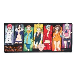 ERIK Alfombrilla Gaming Seven Deadly Sins 80x35cm, Impermeable, Base Antideslizante y Bordes Reforzados