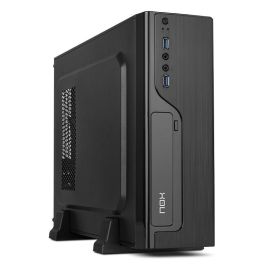 Nox LITE070 Caja Sobremesa Slim 500W con Fuente Incluida, Compacta Micro ATX/Mini ITX, USB 3.0, Ventilador 80mm