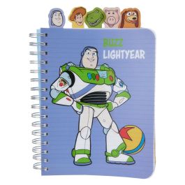 Loungefly Cuaderno Toy Story Disney, Tapa Plástico Esmerilado, Hojas Rayadas, 16.75x21.25cm